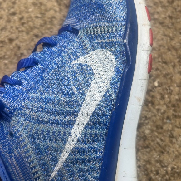Nike Blue and White Sneakers - Picture 10 of 11